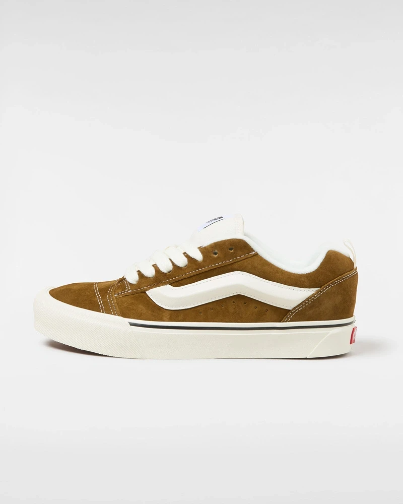 VANS - נעלי סניקרס Knu Skool – V00CS0BRO – pig-suede-brown – 1