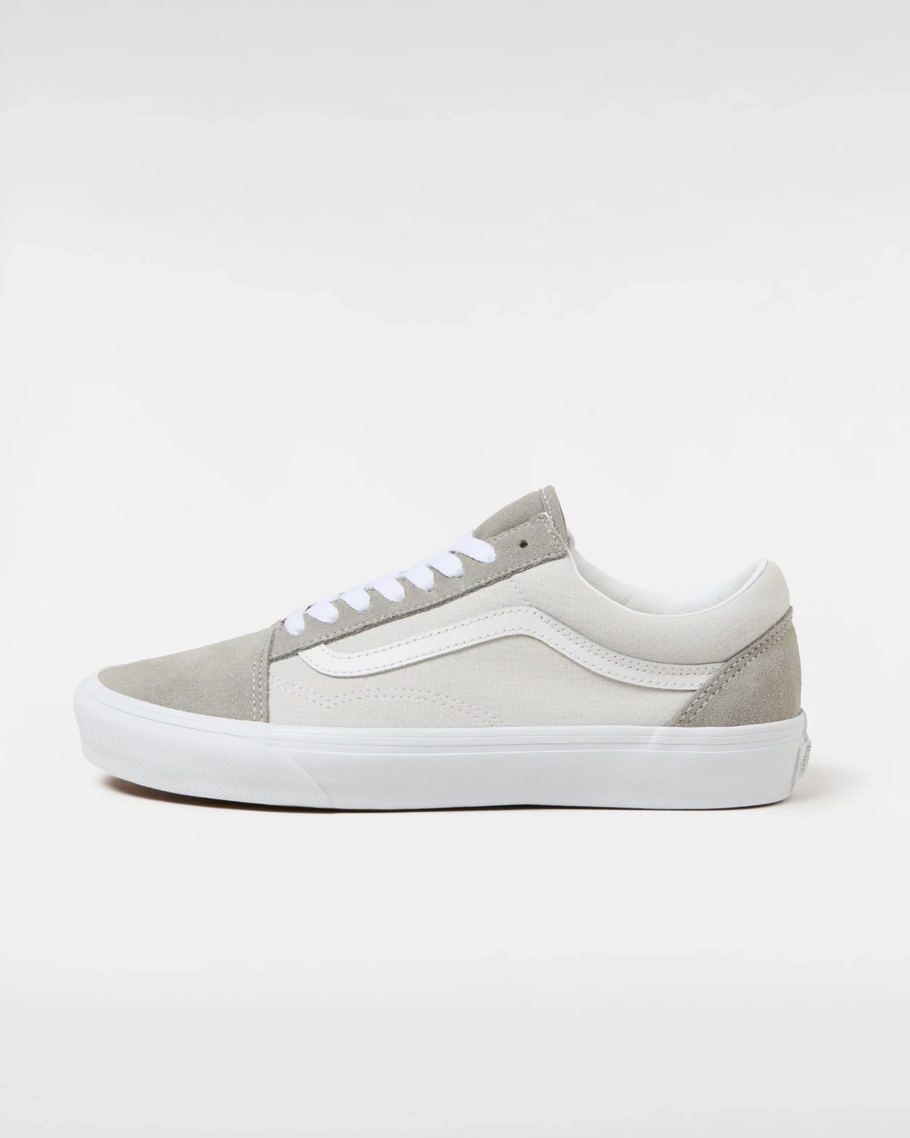 VANS - נעלי סניקרס Old Skool – V00CT8BGF – canvas-suede-block-gray – 1
