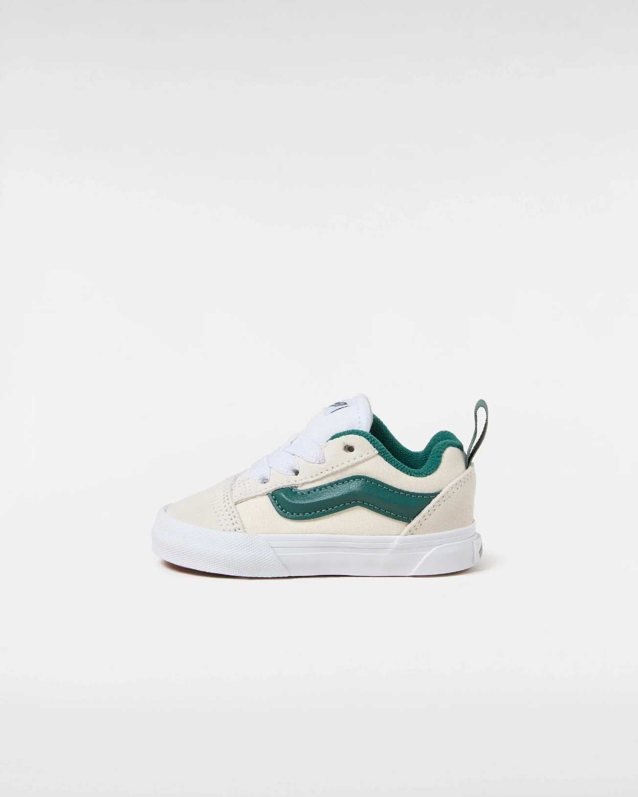 VANS - נעלי תינוקות Knu Skool Elastic Lace – V00D0KV0N – retro-sport-green-marshmallow – 1
