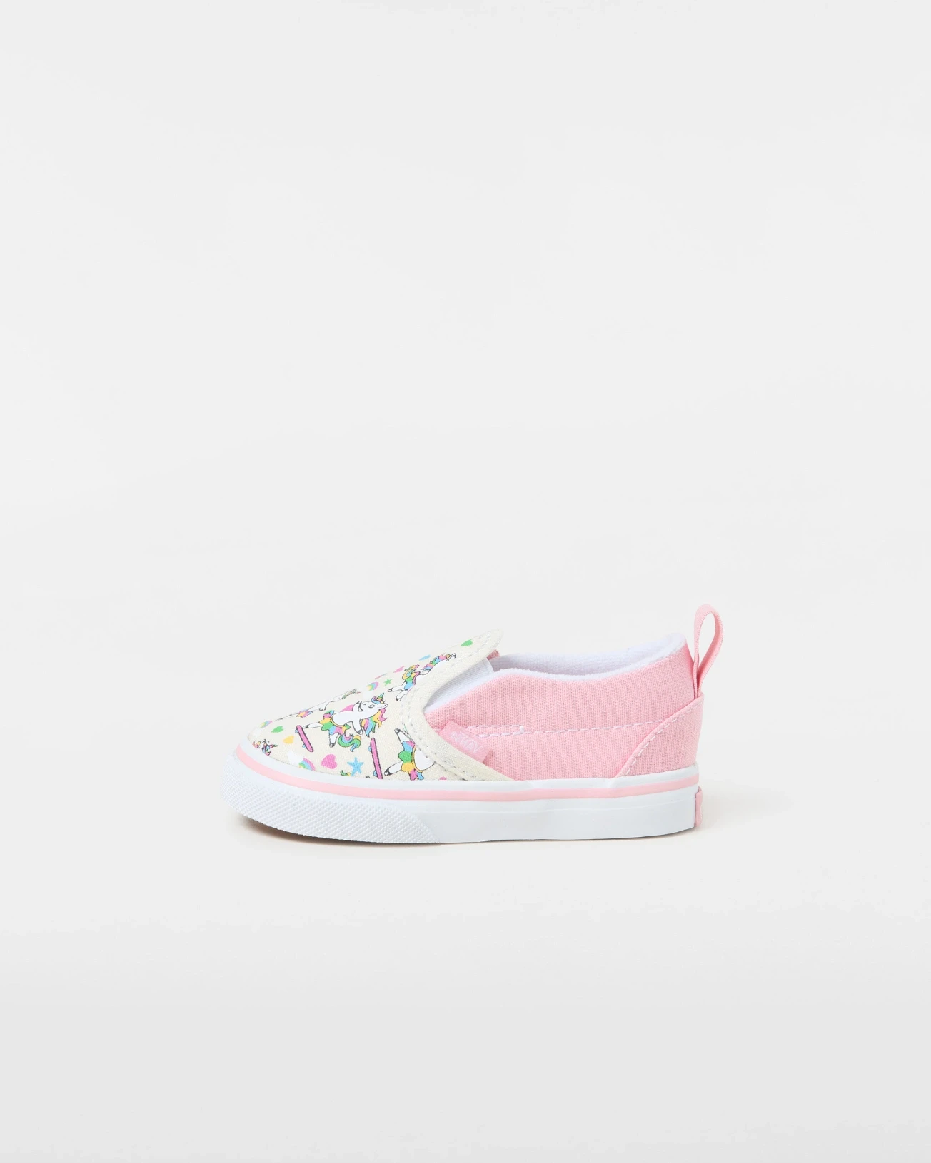 VANS - נעלי תינוקות Slip-On V – V00D0TCY7 – ballet-skaticorn-marshmallow-pink – 1