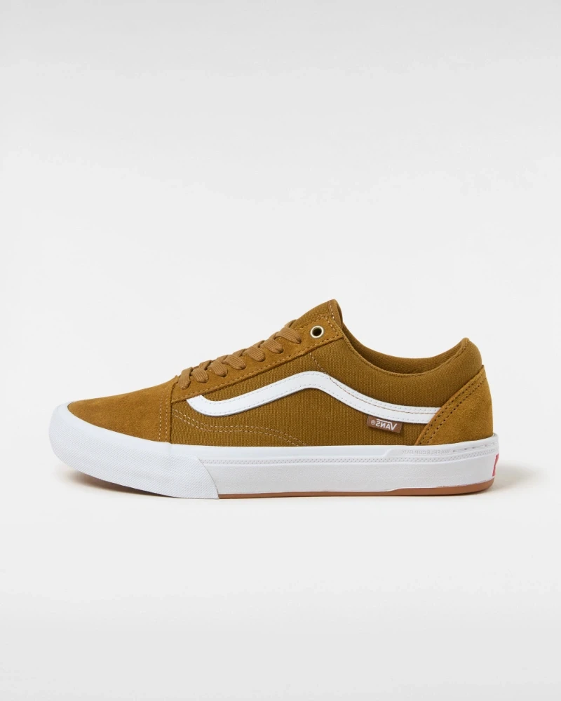 VANS - נעלי סקייט Bmx Old Skool – V00D3M1M7 – golden-brown – 1