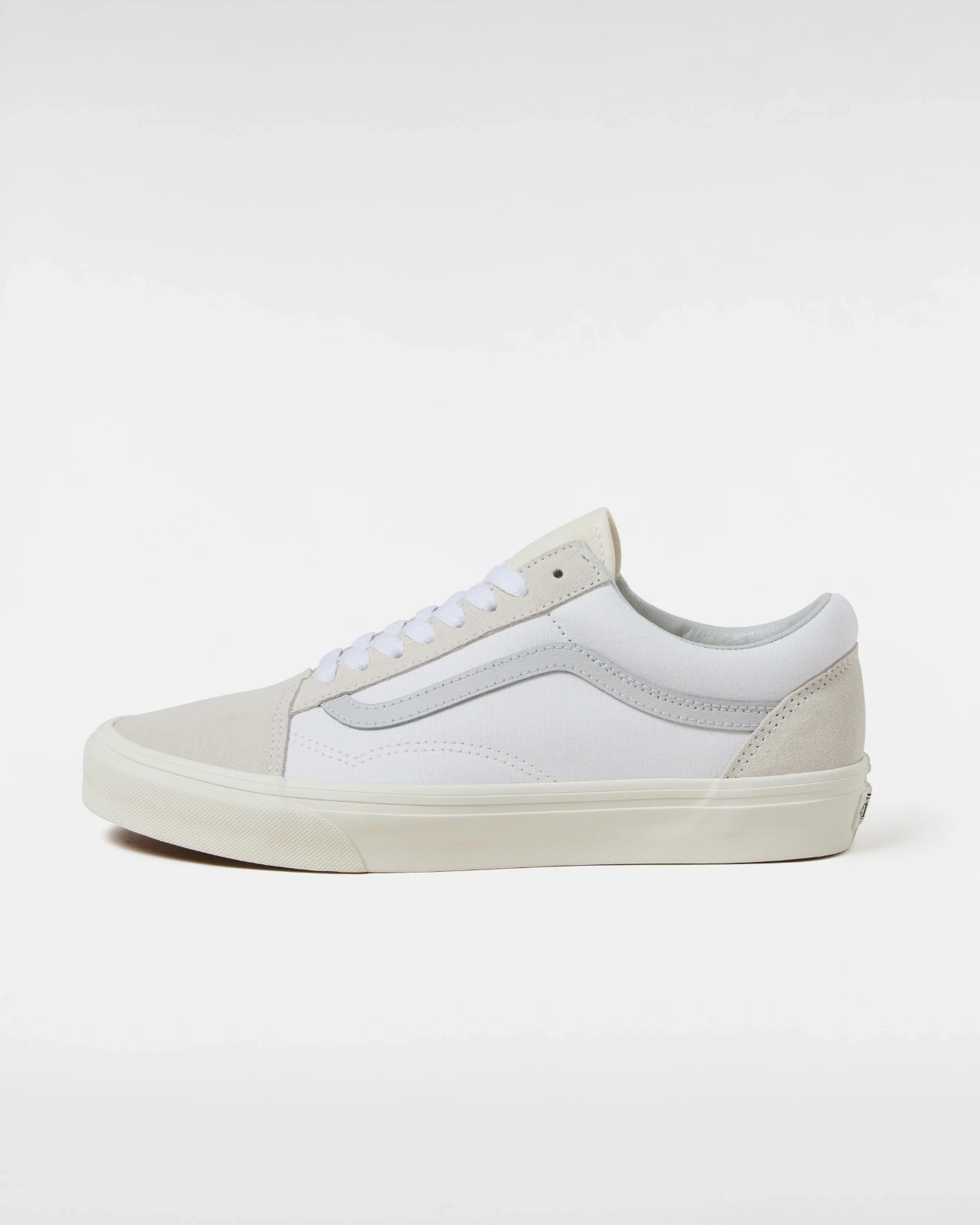 VANS - נעלי סניקרס Old Skool – V00D7ZQJM – marshmallow-white – 1