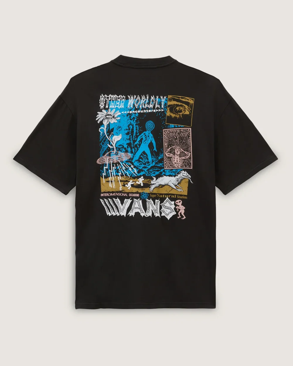 VANS - טי שירט Vans Encounter – V00G4FBLK – black – 1