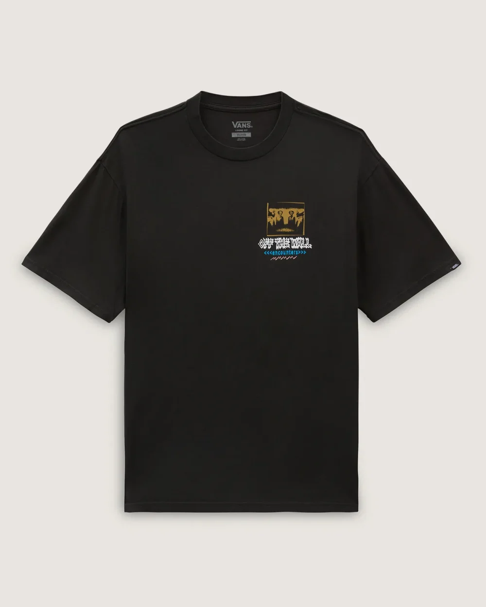 VANS - טי שירט Vans Encounter – V00G4FBLK – black – 1