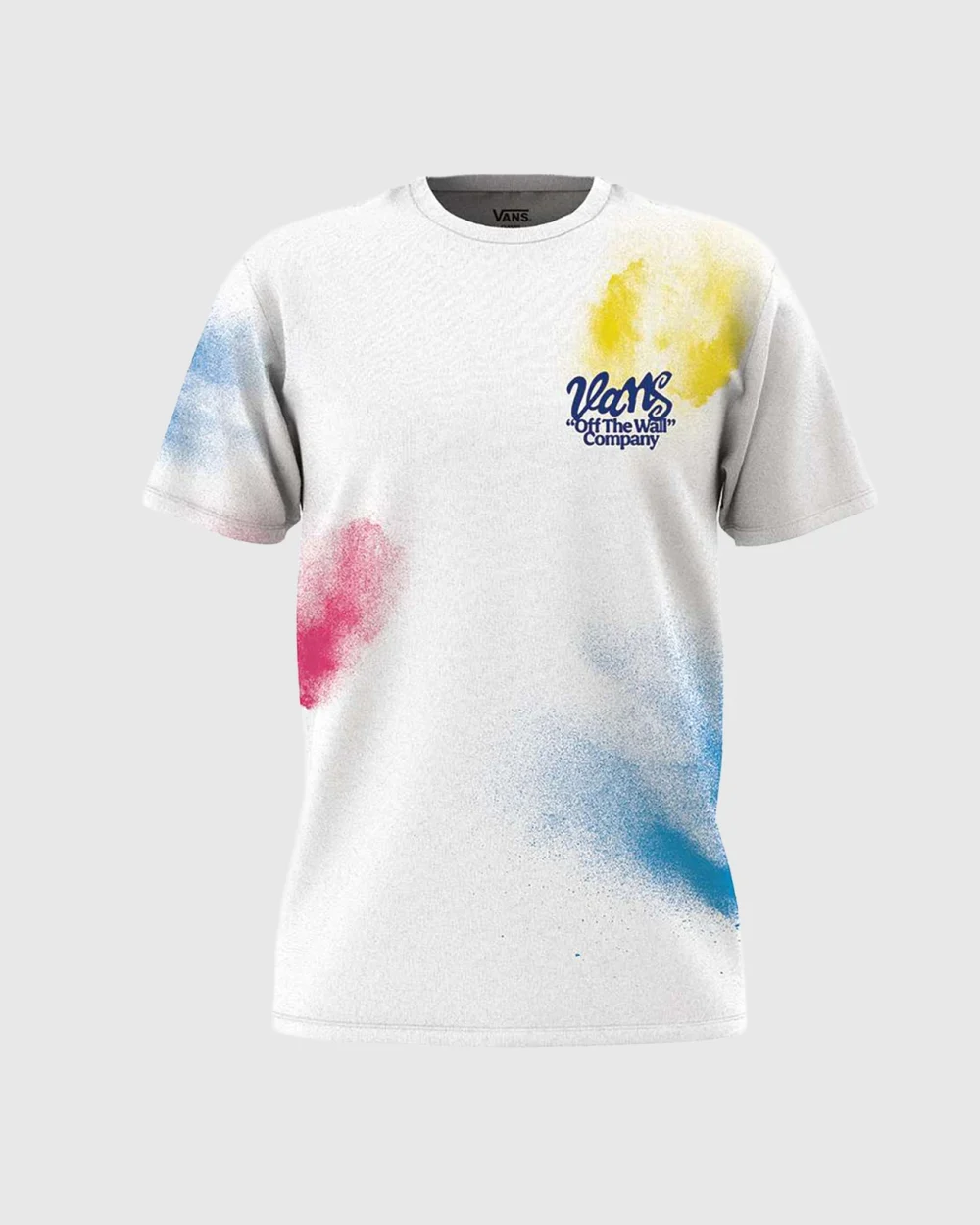 VANS - טי שירט Spray Type – V00G4ZWHT – white – 1