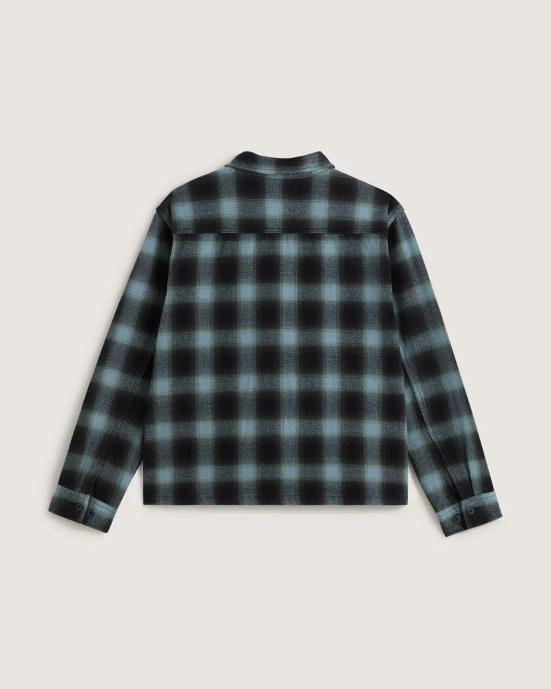 VANS - ג'קט Crestmont Plaid shirt jacket – V00P7UJDU – parisian-night – 1