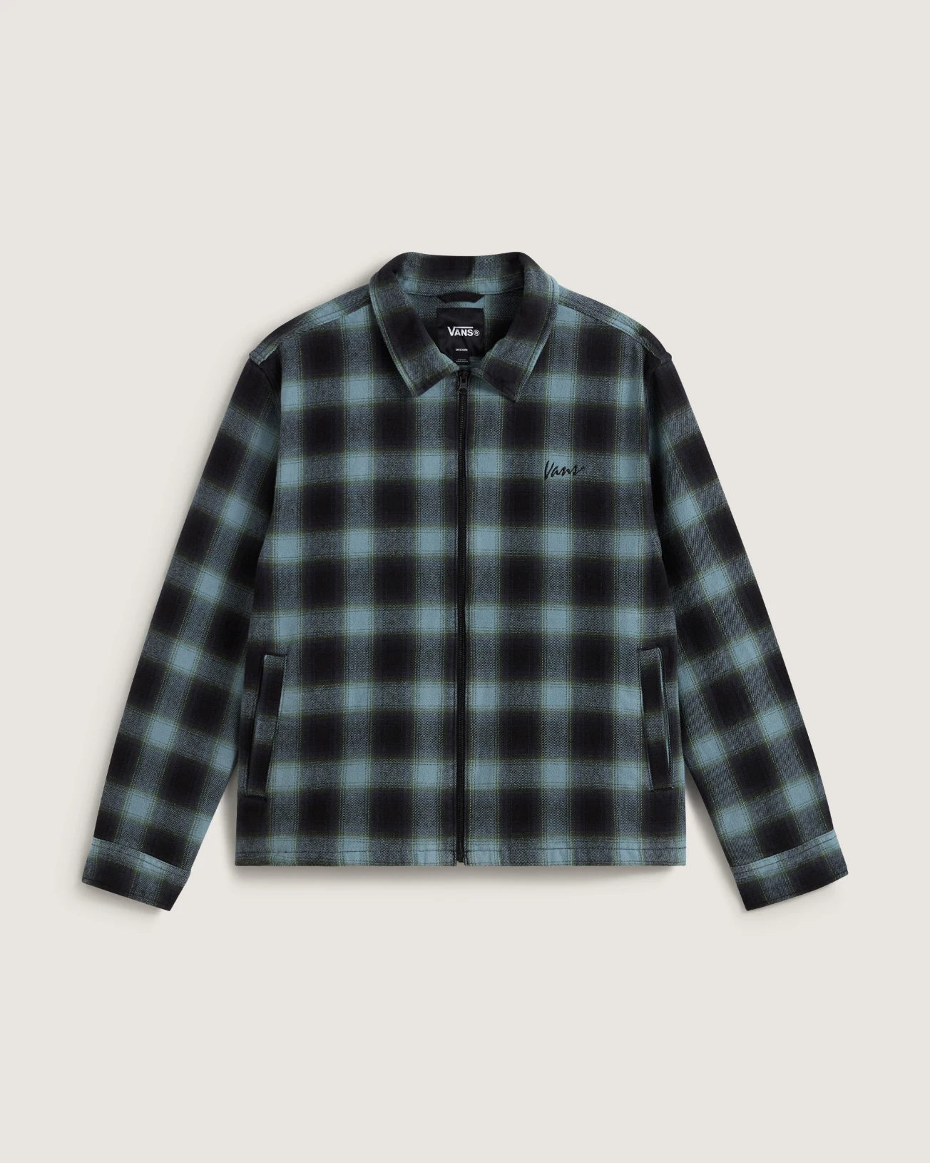 VANS - ג'קט Crestmont Plaid shirt jacket – V00P7UJDU – parisian-night – 1