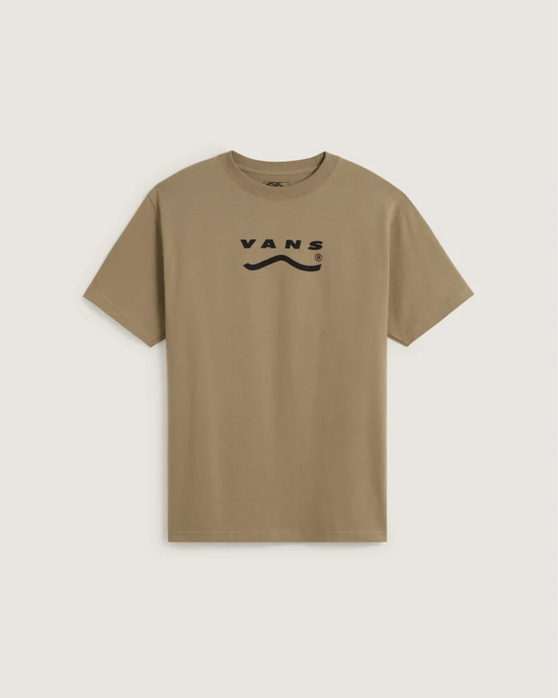 VANS - טי שירט Determined – V00PEYF0D – bay-leaf-black – 1