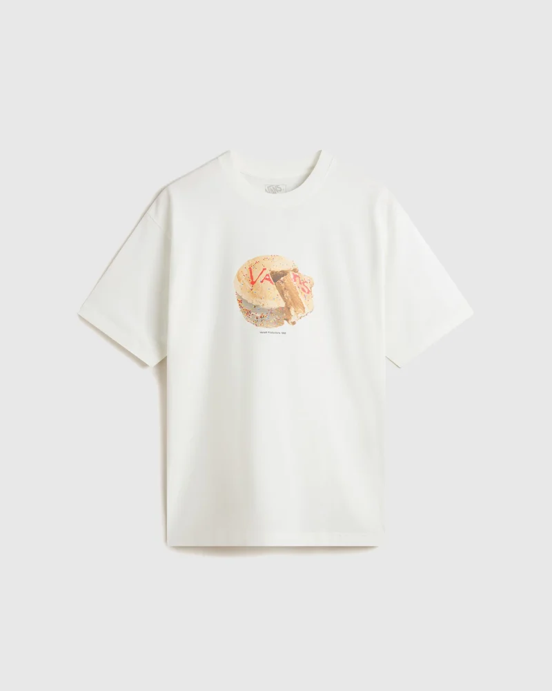 VANS - טי שירט Caked – V00R15FS8 – marshmallow – 1