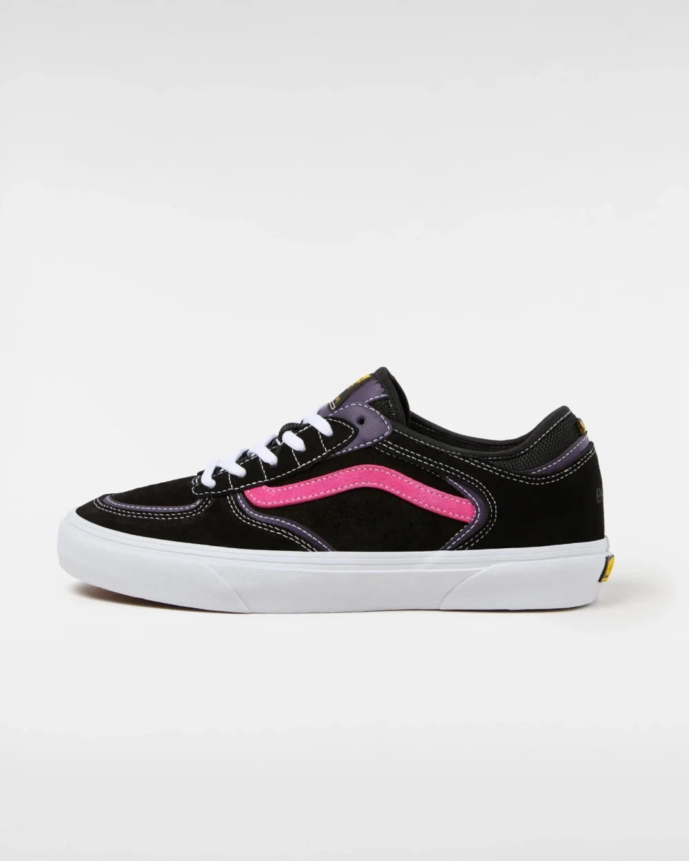 VANS - נעלי סקייט Skate Rowley – VA2Z3OB9P – black-pink – 1