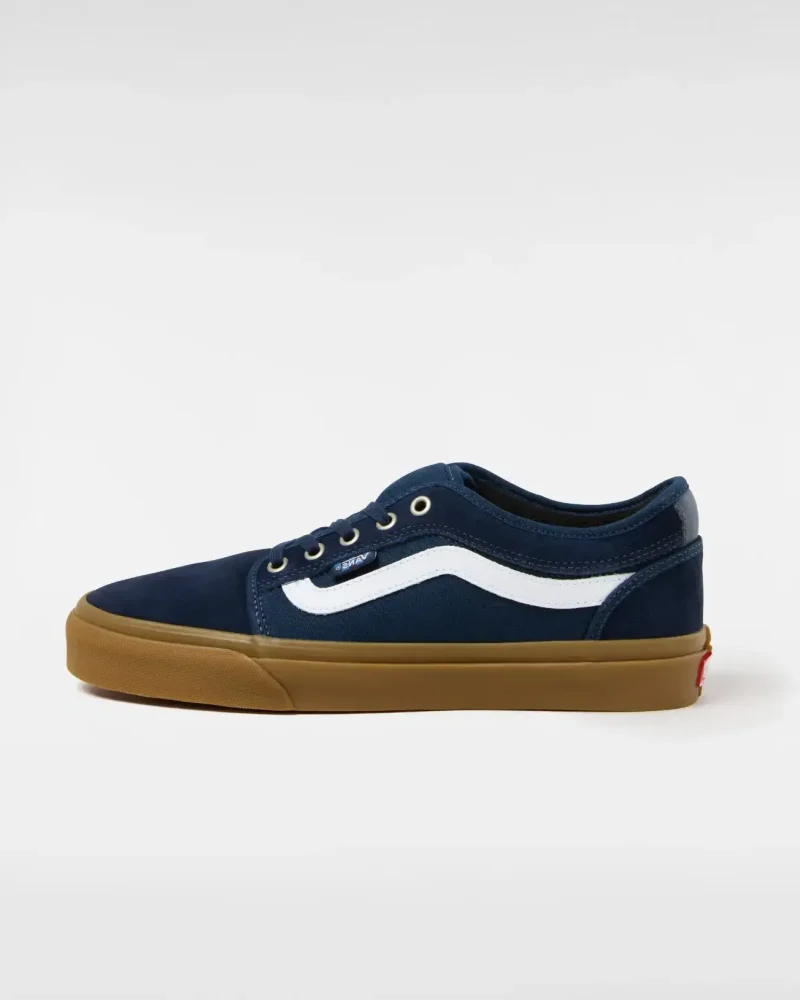 VANS - נעלי סקייט Skate Chukka Low Sidestripe – VA2Z3QNGM – navy-gum – 1