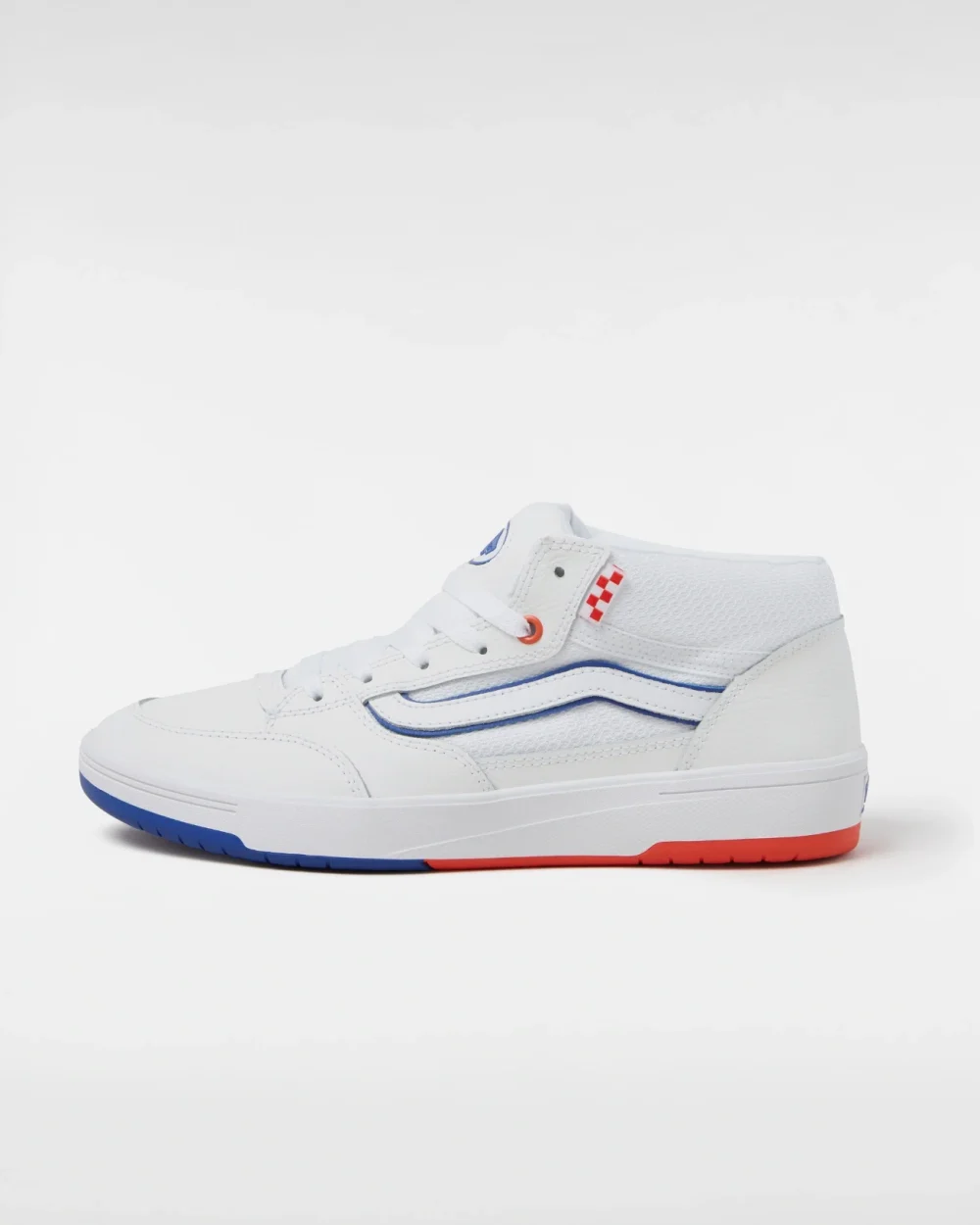 VANS - נעלי סקייט Skate Zahba Mid Athletic – VA2Z3TWTM – athletic-white-multi – 1