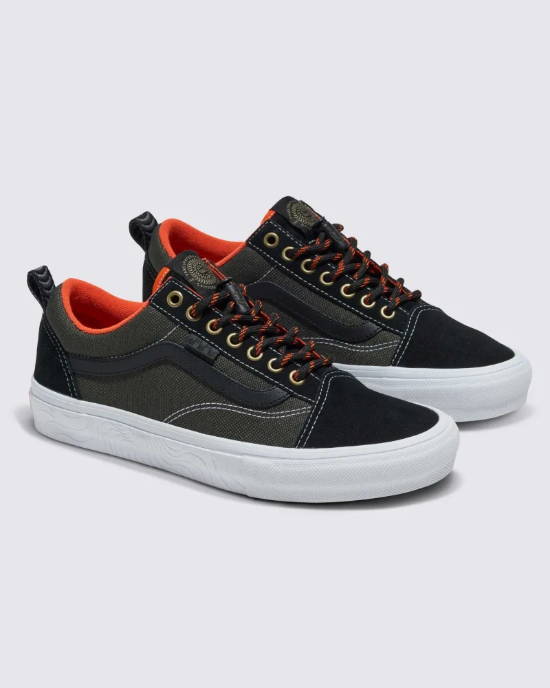 VANS - נעלי סקייט Skate Old Skool – VA5FCBBFM – spitfire-black-flame – 1