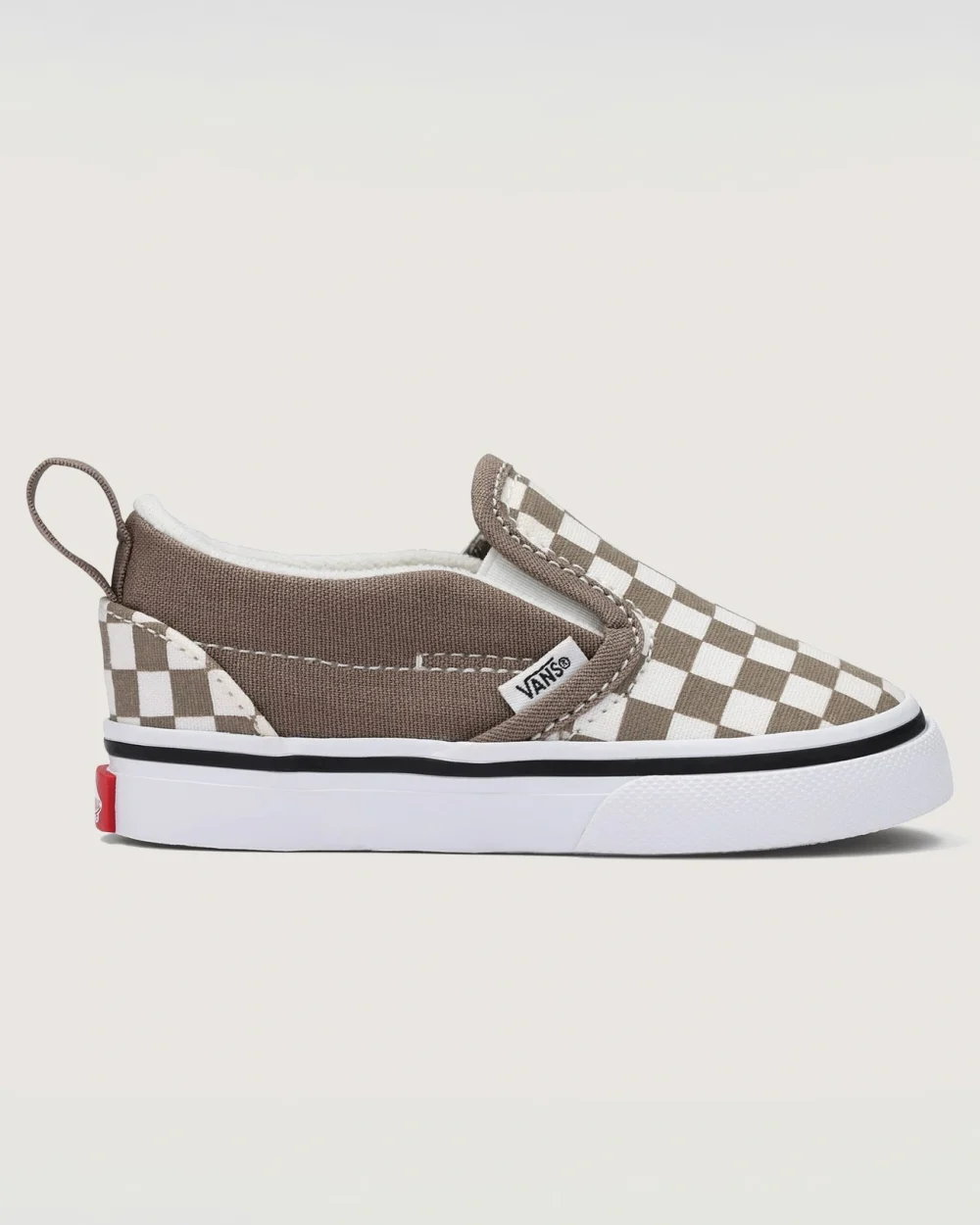 VANS - נעלי תינוקות Slip-On V – V00D0S1NU – color-theory-checkerboard-walnut – 1
