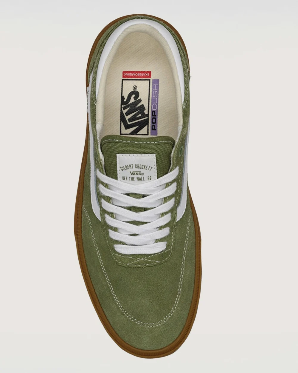 VANS - נעלי סקייט Skate Gilbert Crockett – V00D3UZBF – loden-green – 1