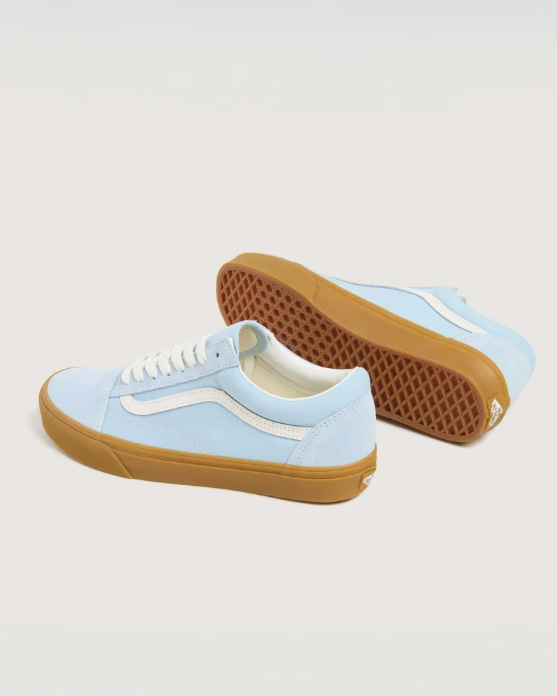 VANS - נעלי סניקרס Old Skool – V00D9YBGP – light-blue-gum – 2