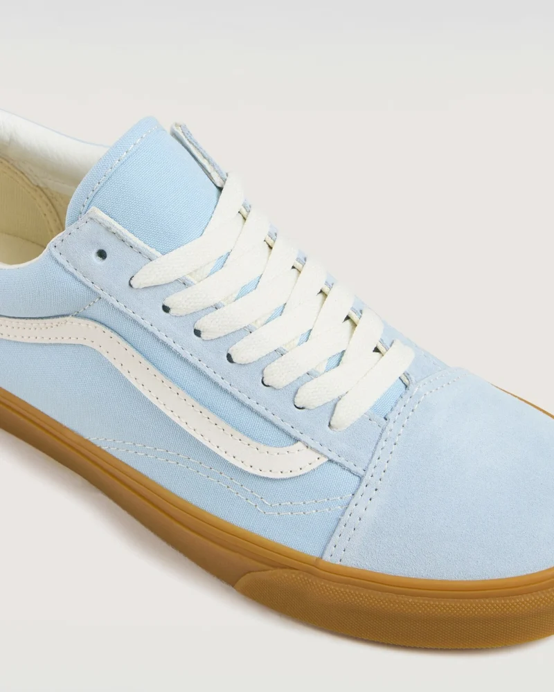 VANS - נעלי סניקרס Old Skool – V00D9YBGP – light-blue-gum – 3