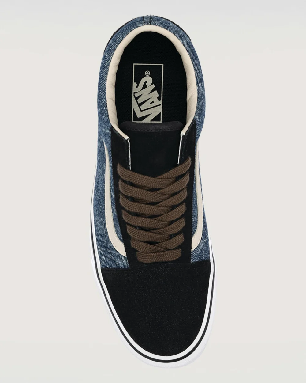 VANS - נעלי סניקרס Old Skool – V00D9YBX9 – denim-navy – 1