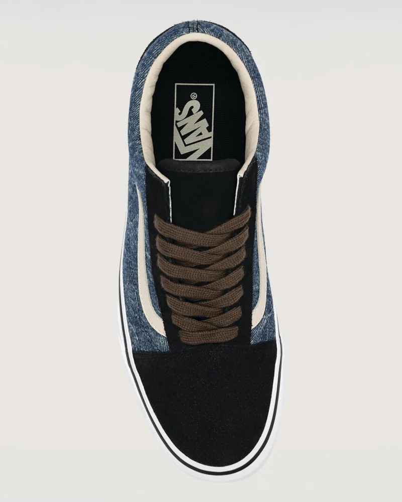 VANS - נעלי סניקרס Old Skool – V00D9YBX9 – denim-navy – 1