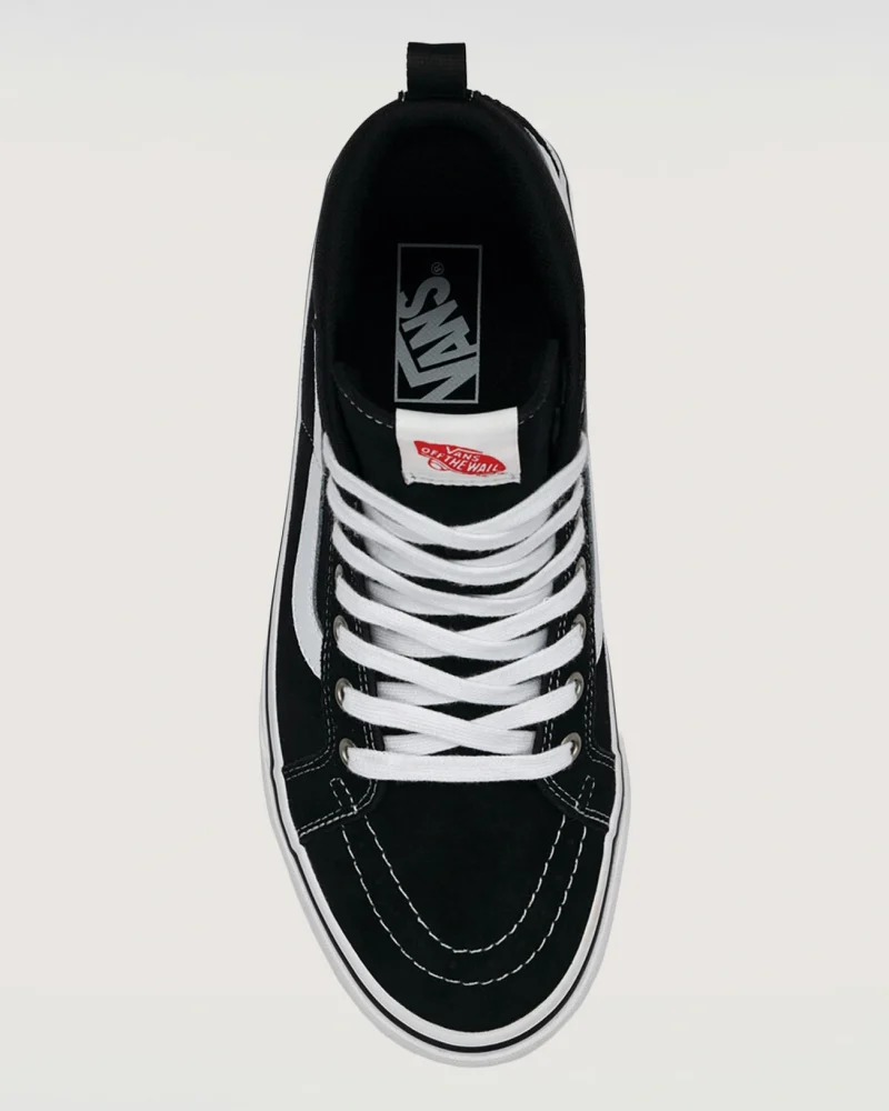 VANS - נעלי סניקרס Mte Sk8-Hi Insulated – V00EB4BA2 – black-white – 1