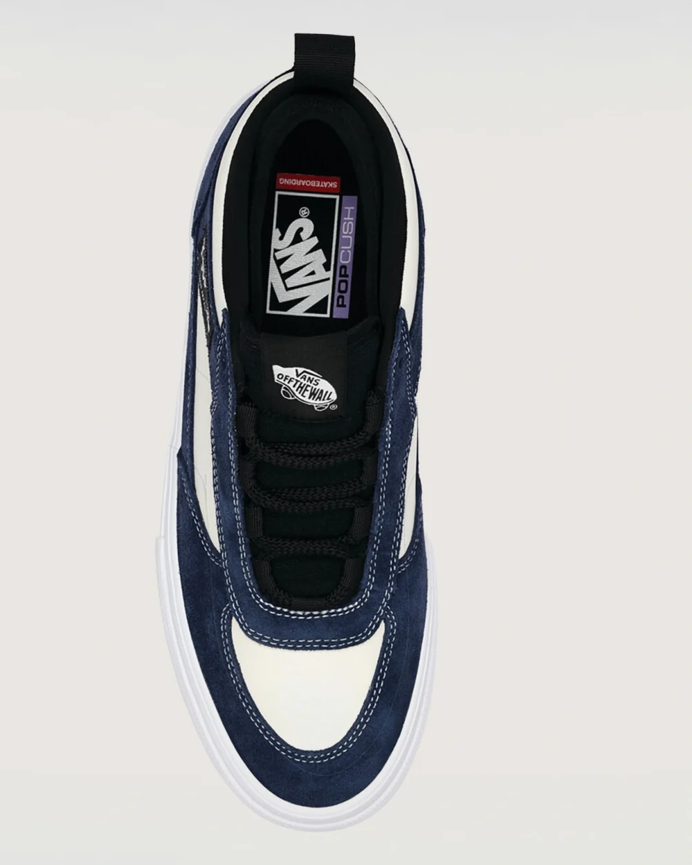 VANS - נעלי סקייט Skate Safe Low – V00EEHFRP – navy-marshmallow – 1
