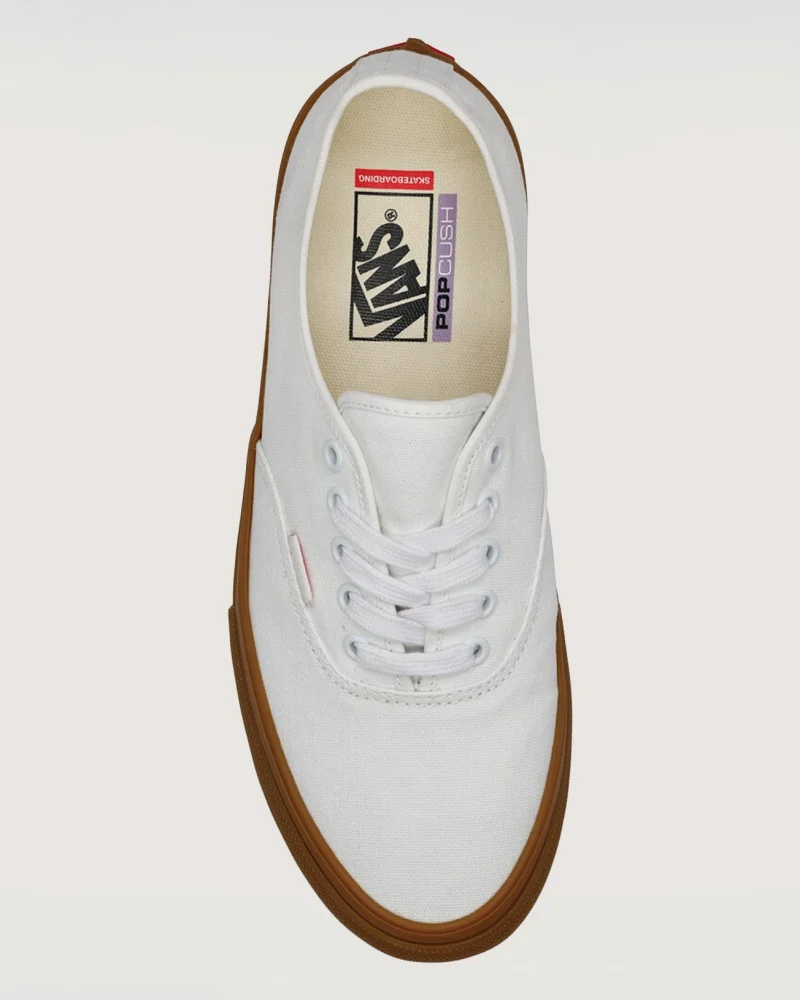 VANS - נעלי סקייט Skate Authentic – V00EER9DH – white-gum – 1