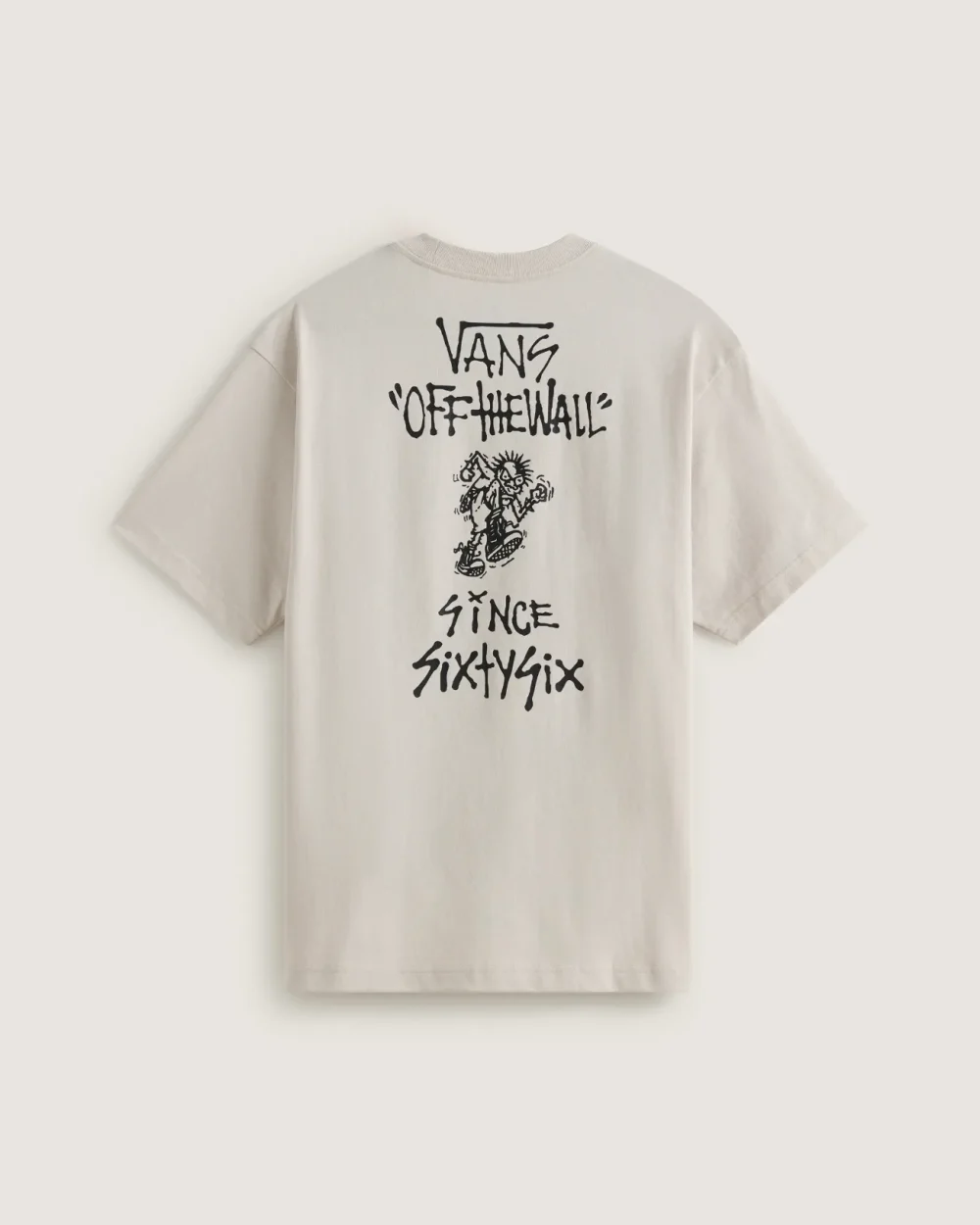 VANS - טי שירט Stomper Loose Fit – V00RD4EN9 – taupe-mist – 1