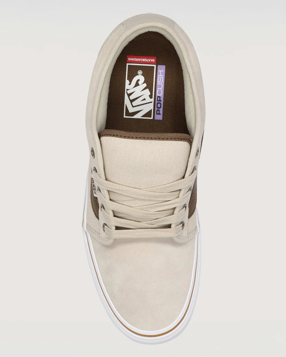 VANS - נעלי סקייט Skate Chukka Low Sidestripe – VA5KQZYY4 – espresso-khaki – 1