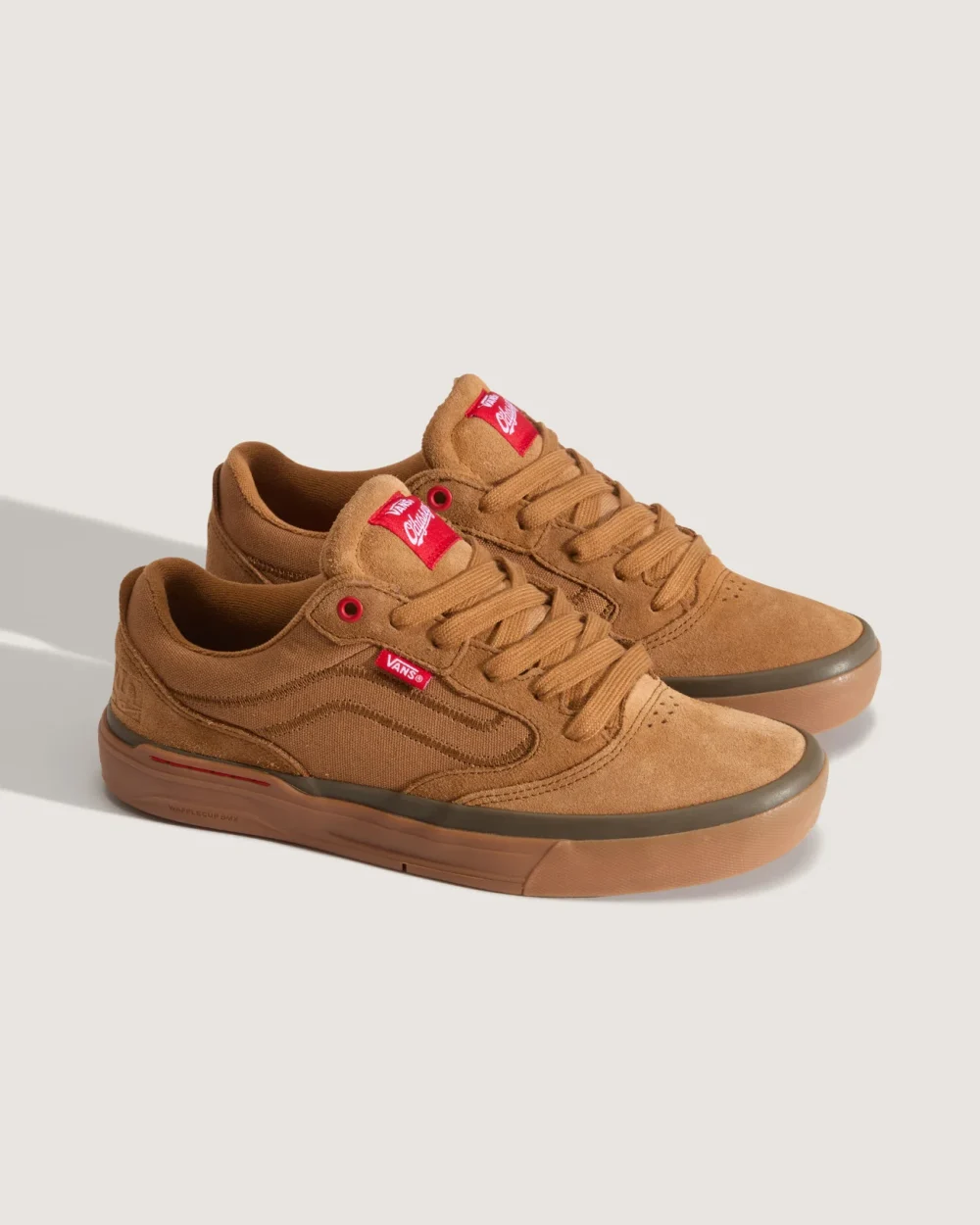 VANS - נעלי סקייט BMX Proof WaffleCup – V00DCGBRO – brown – 1