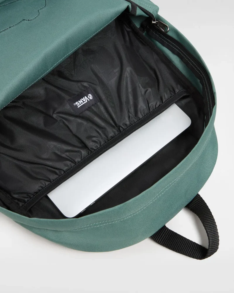 VANS - תיק גב Old Skool Classic – V00H4Y1CI – dark-forest – 4