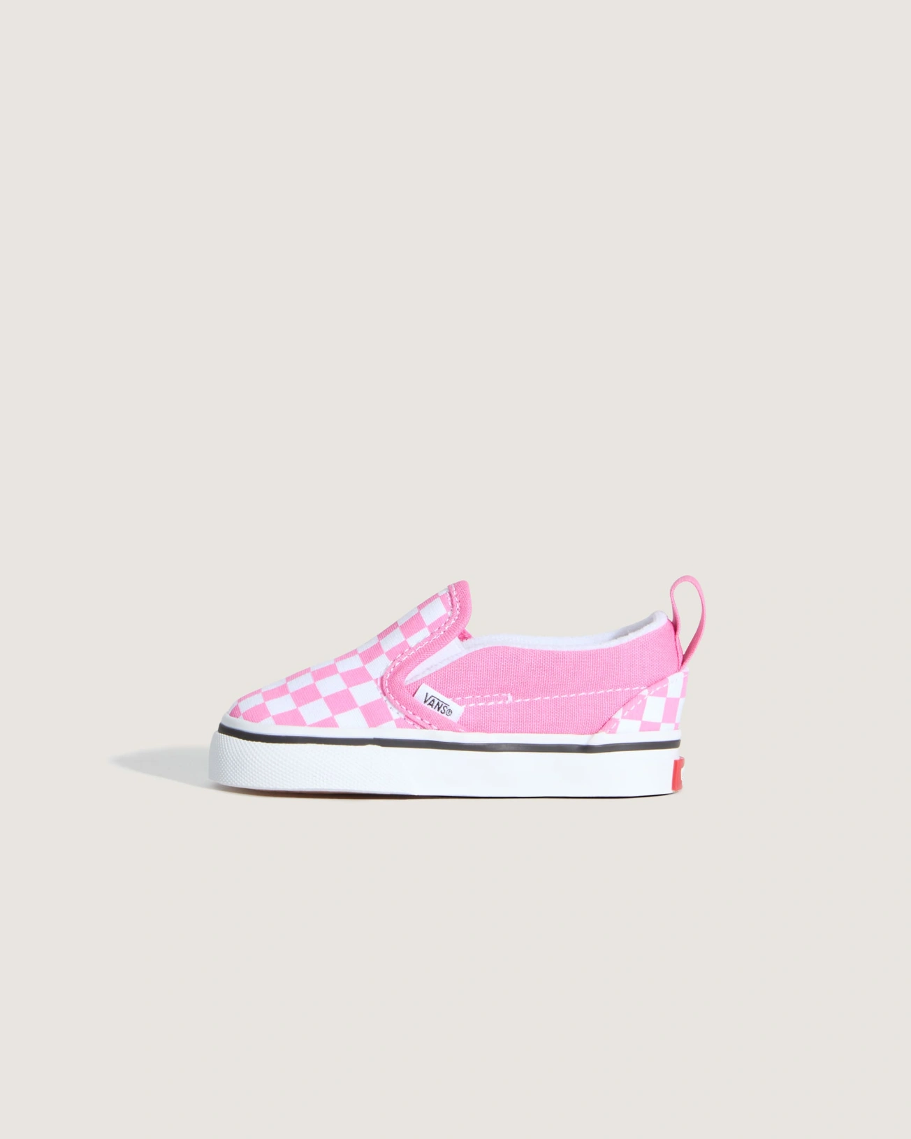 VANS - נעלי סניקרס לתינוקות  Classic Slip-On V   (1-4 שנים) – V00D0SFRQ – checkerboard-pink-fizz – 1