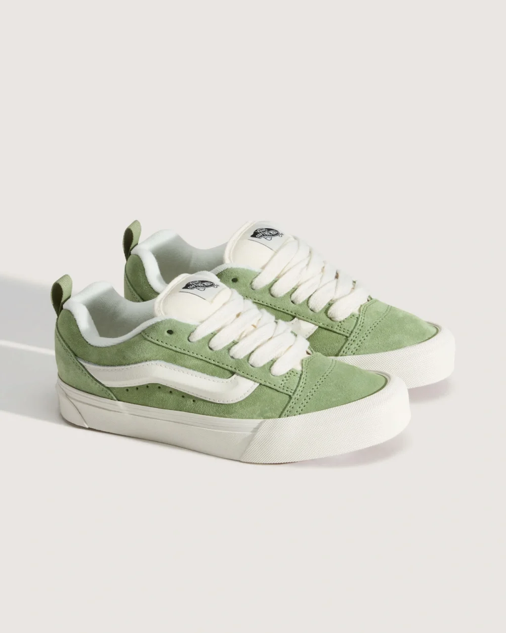 VANS - נעלי סניקרס Knu Skool – V00D6ZEMZ – suede-neutral-olive – 1