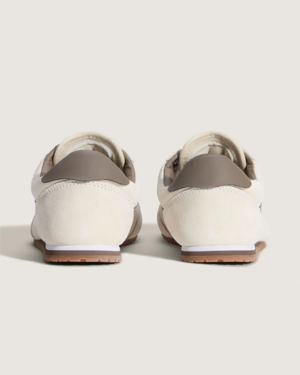 VANS - נעלי סניקרס Super Lowpro – V00D83CG1 – laces-light-beige – 3