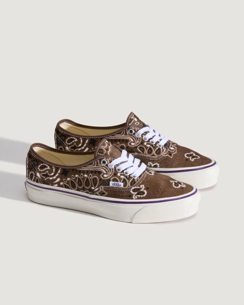 VANS - נעלי סניקרס Premium Authentic – V00D9NTUD – bandana-brown-purple – 1