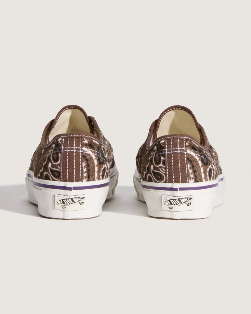 VANS - נעלי סניקרס Premium Authentic – V00D9NTUD – bandana-brown-purple – 3
