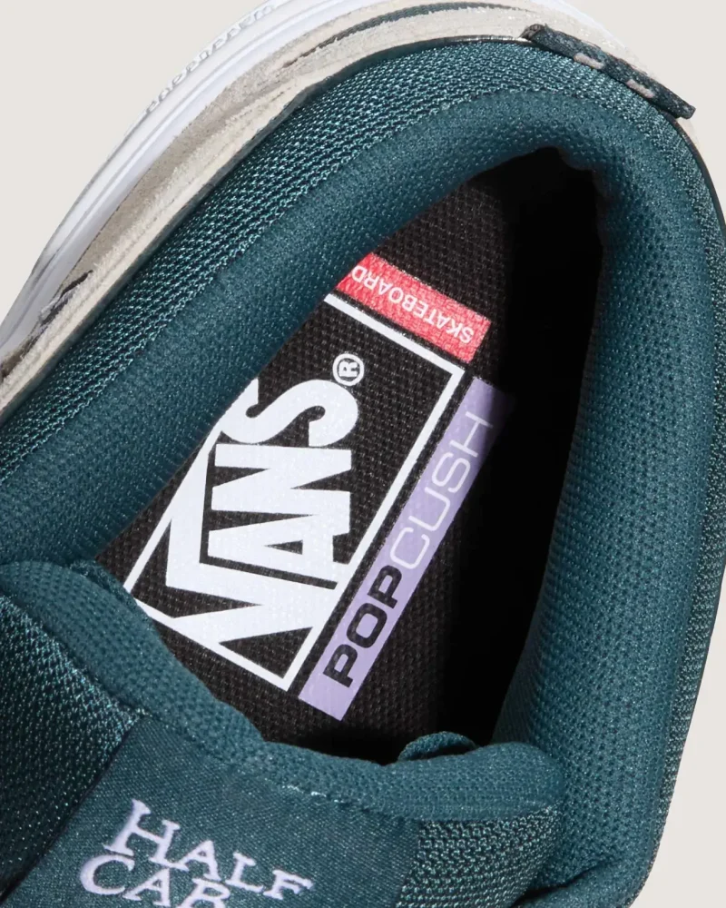VANS - נעלי סקייט Skate Half Cab Wafflecup – V00D9ZEKD – oatmeal-deep-teal – 4