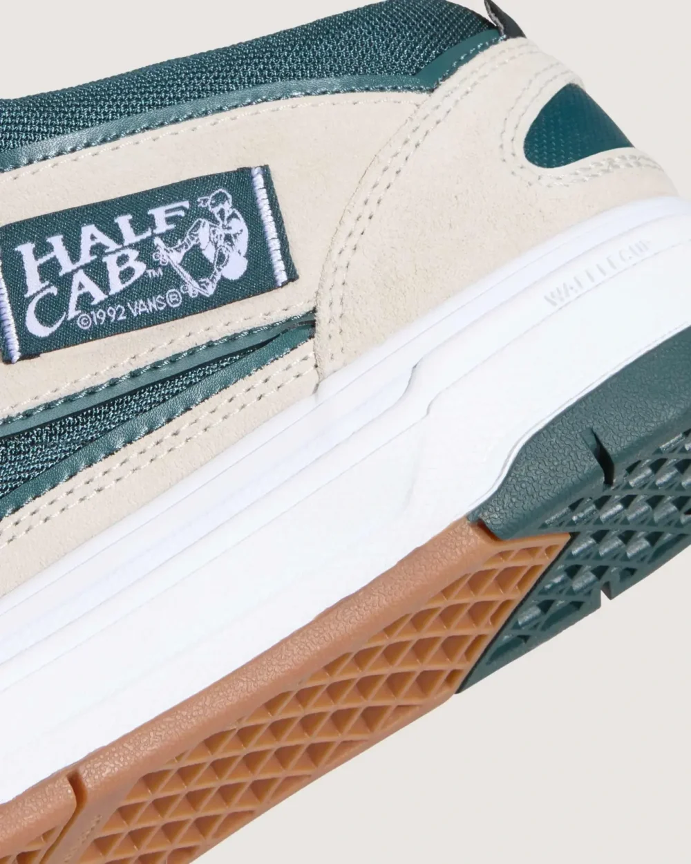 VANS - נעלי סקייט Skate Half Cab Wafflecup – V00D9ZEKD – oatmeal-deep-teal – 6