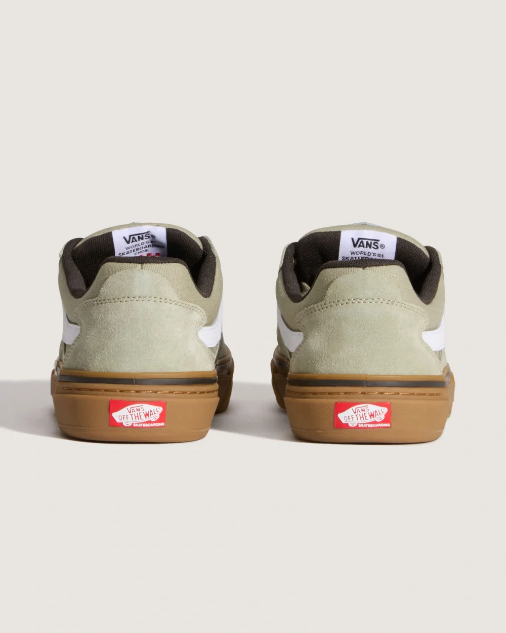 VANS - נעלי סקייט Skate Kyle Walker Wafflecup – V00DA4BHI – light-green-gum – 3