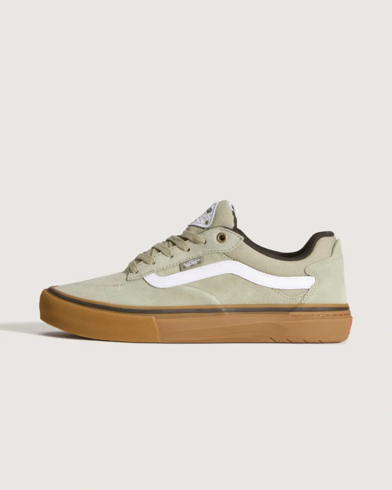 VANS - נעלי סקייט Skate Kyle Walker Wafflecup – V00DA4BHI – light-green-gum – 1