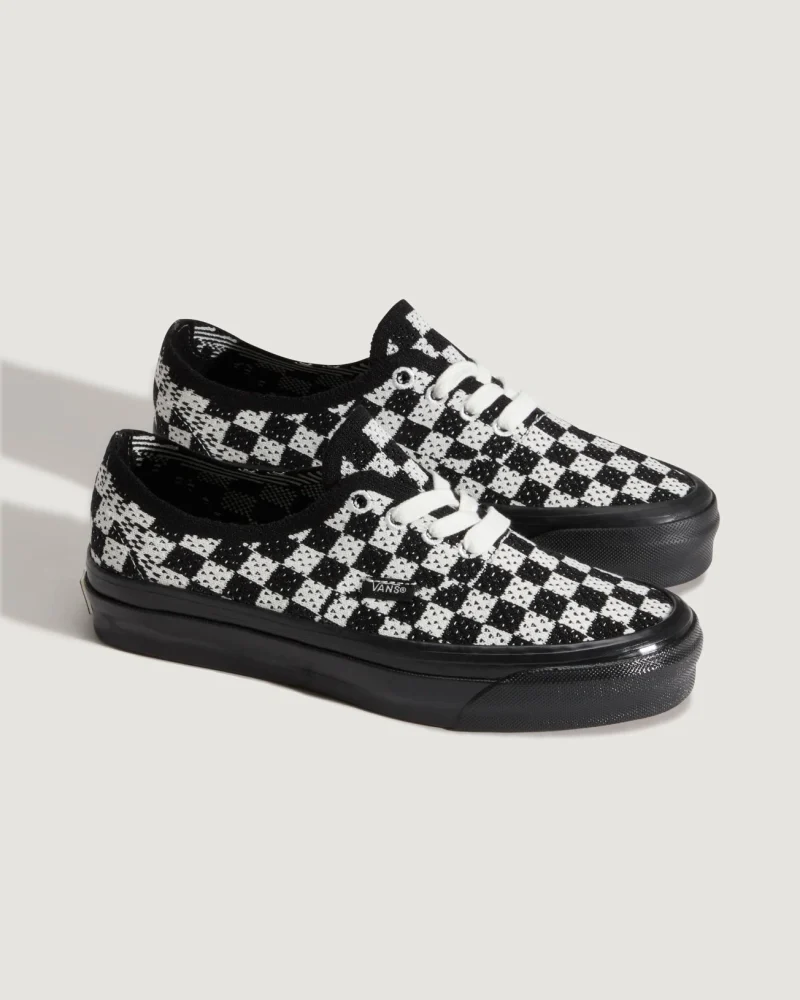 VANS - נעלי סניקרס LX Authentic 44 EK – V00EJC1KP – punk-check-black-marshmallow – 1