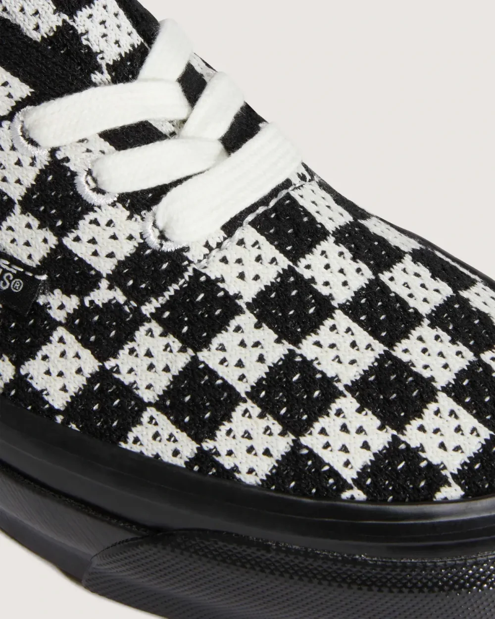 VANS - נעלי סניקרס LX Authentic 44 EK – V00EJC1KP – punk-check-black-marshmallow – 5