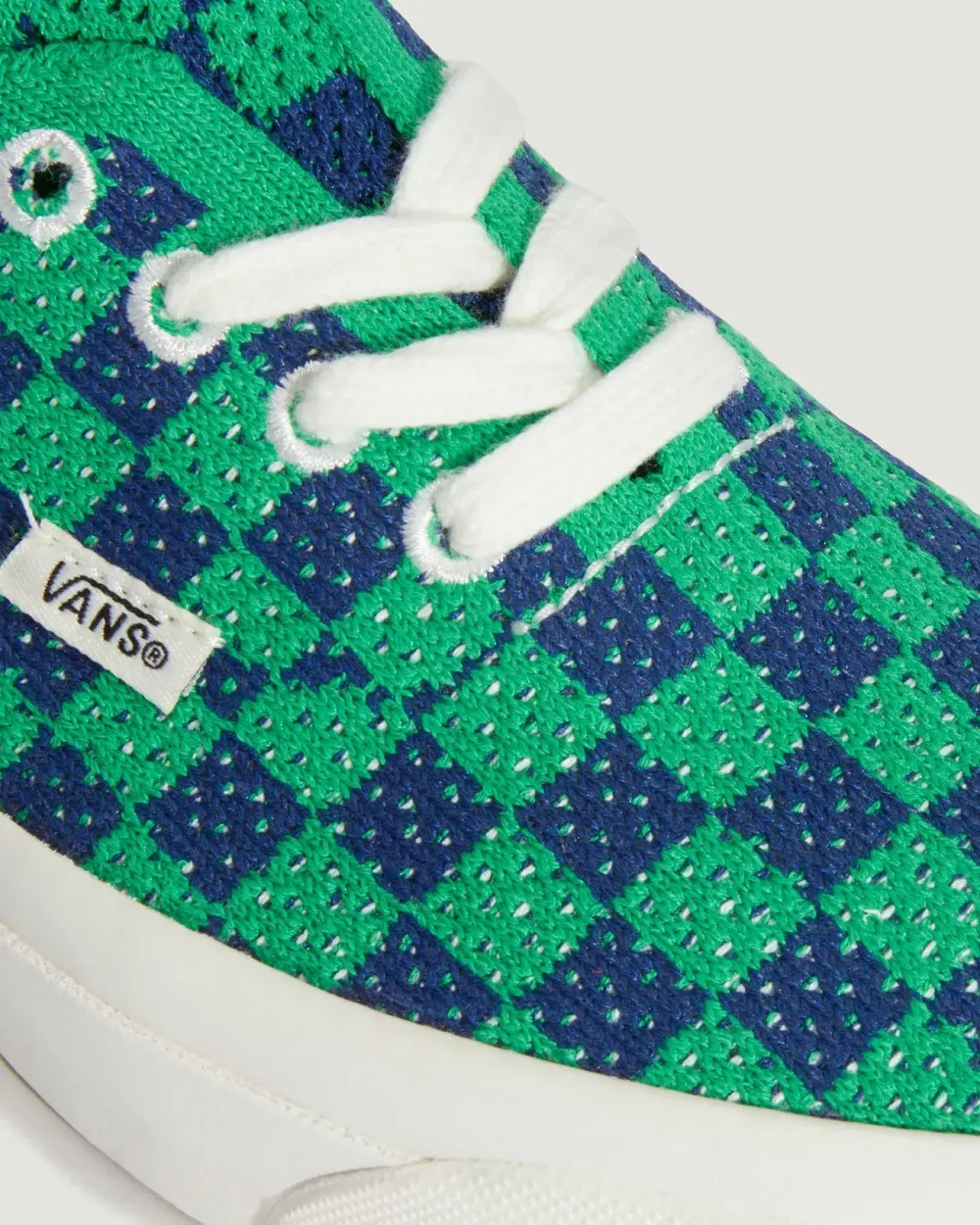 VANS - נעלי סניקרס LX Authentic 44 EK – V00EJC5W3 – punk-check-green-navy – 5