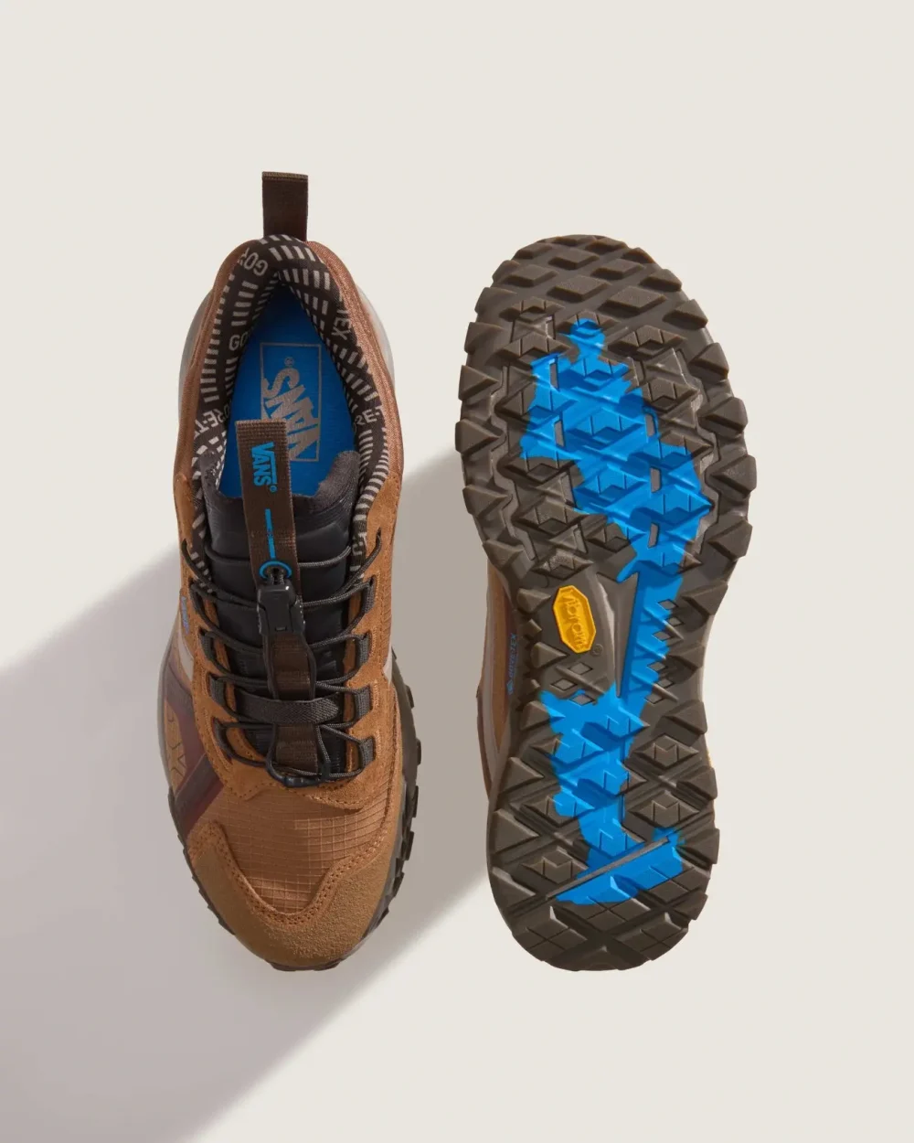 VANS - נעלי סניקרס Crosspath XC GORE-TEX – V00EKHG11 – chipmunk-mushroom – 2