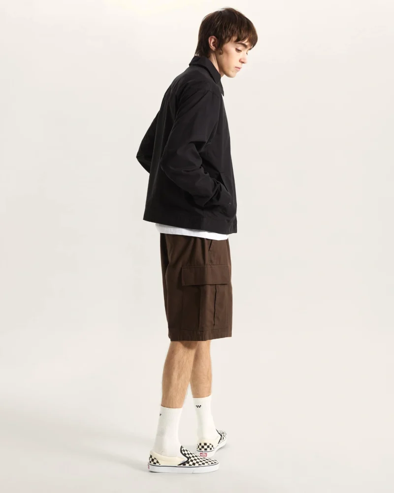 VANS - מכנסי קרגו קצרים RANGE  LOOSE – V00G6SD4C – turkish-coffee – 5