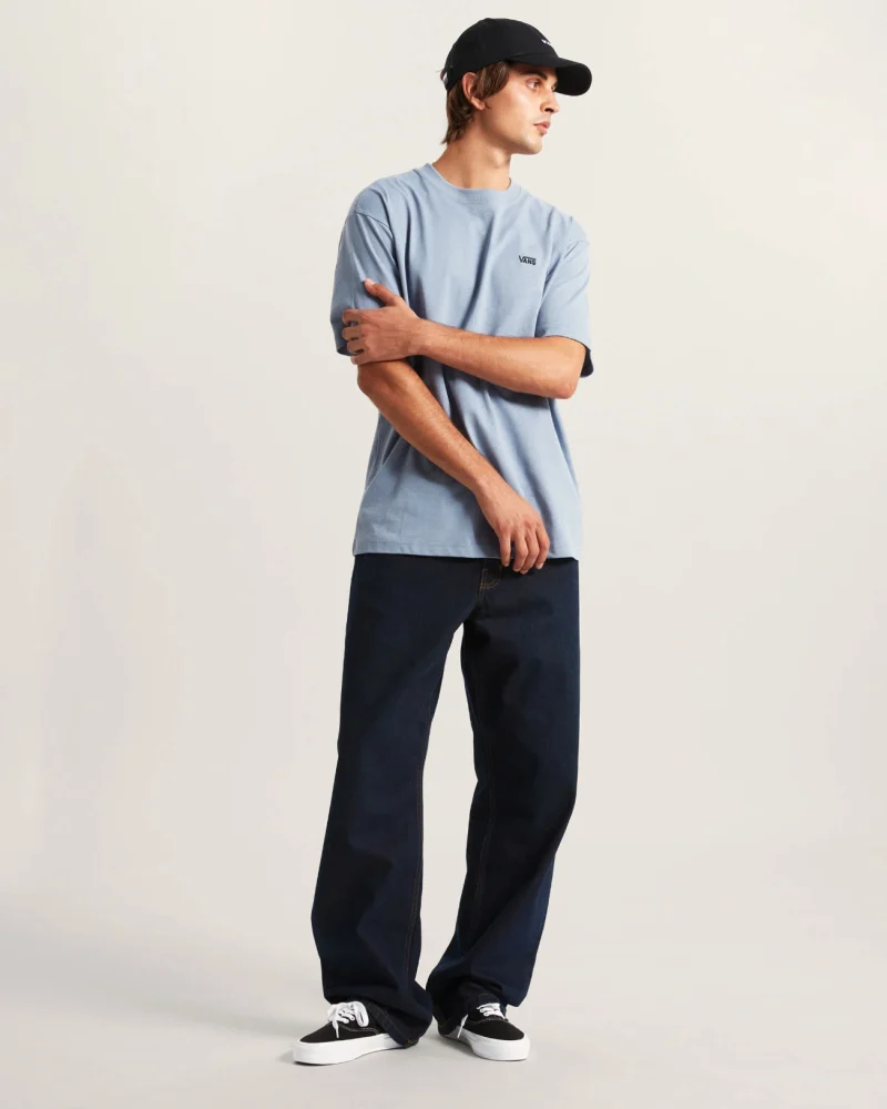 VANS - מכנסי ג'ינס Check-5 Loose – V00PH6DRR – dark-rinse – 5