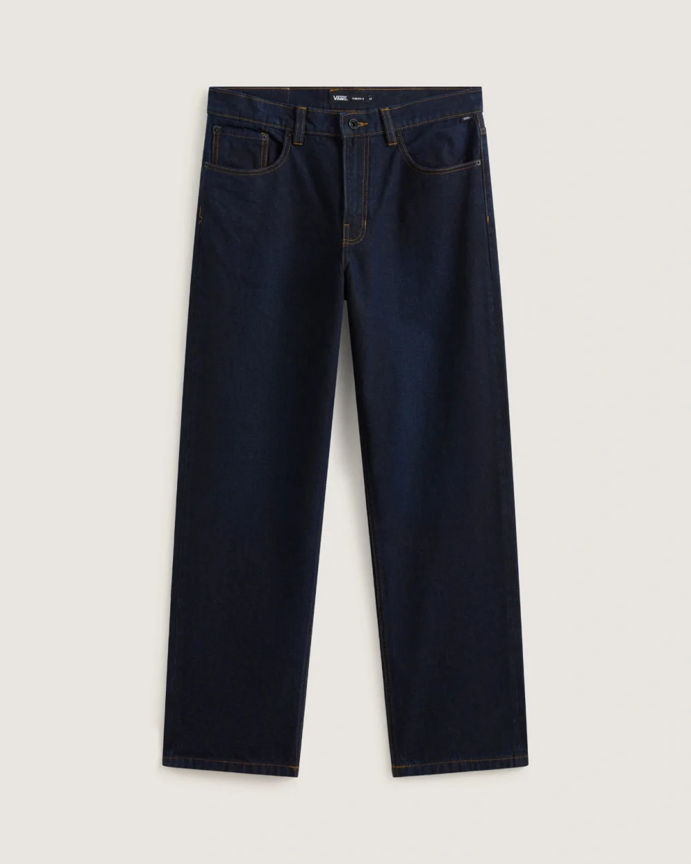 VANS - מכנסי ג'ינס Check-5 Loose – V00PH6DRR – dark-rinse – 1