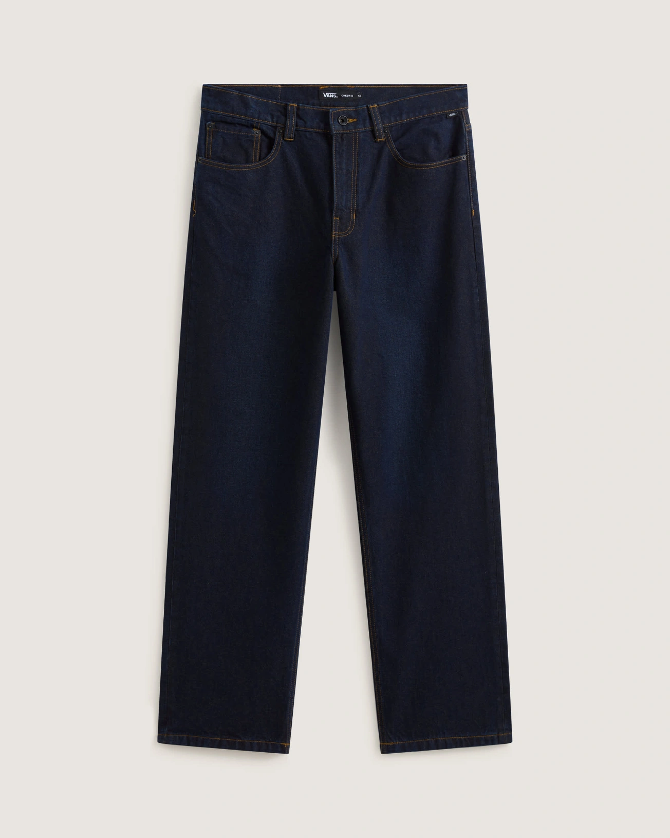 VANS - מכנסי ג'ינס Check-5 Loose – V00PH6DRR – dark-rinse – 1