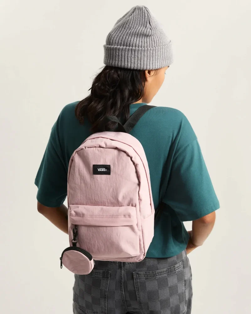 VANS - תיק גב Old Skool Mini – V00Q9AFPR – misty-mauve – 4
