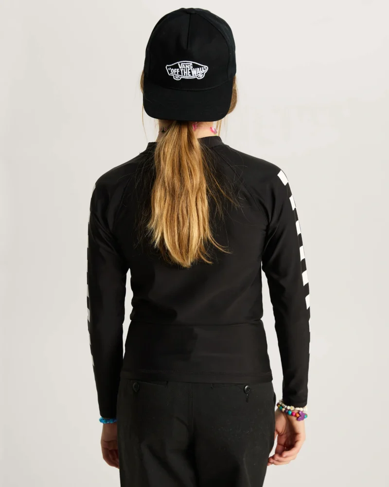 VANS - חולצת לייקרה ארוכה Rashguard – V00SSXBLK – black – 7