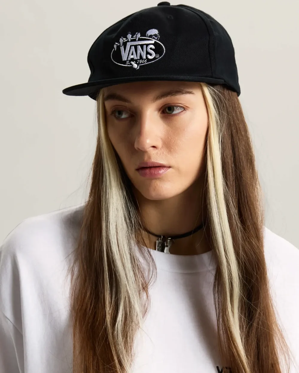VANS - כובע מצחיה Show Off – V00T11BLK – black – 3